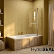 Merlyn Bath Screen Merlyn 2 Panel Curved Bathscreen with HydraSEAL Technology