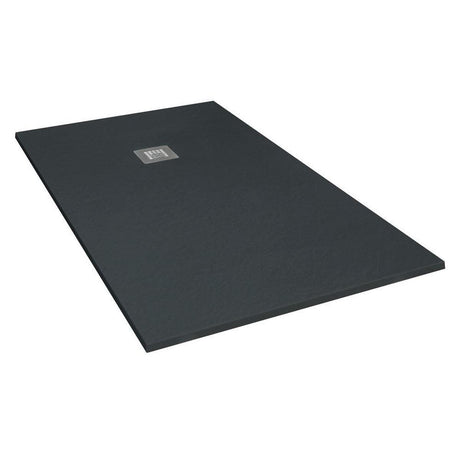 Tissino Rectangle Shower Tray 1500 x 800mm Tissino Giorgio2 Rectangle Shower Tray in Black Slate