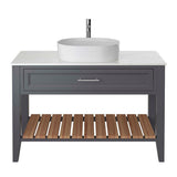 Heritage Floor Standing Vanity Unit Heritage Broughton Washstand with Laminate Worktop