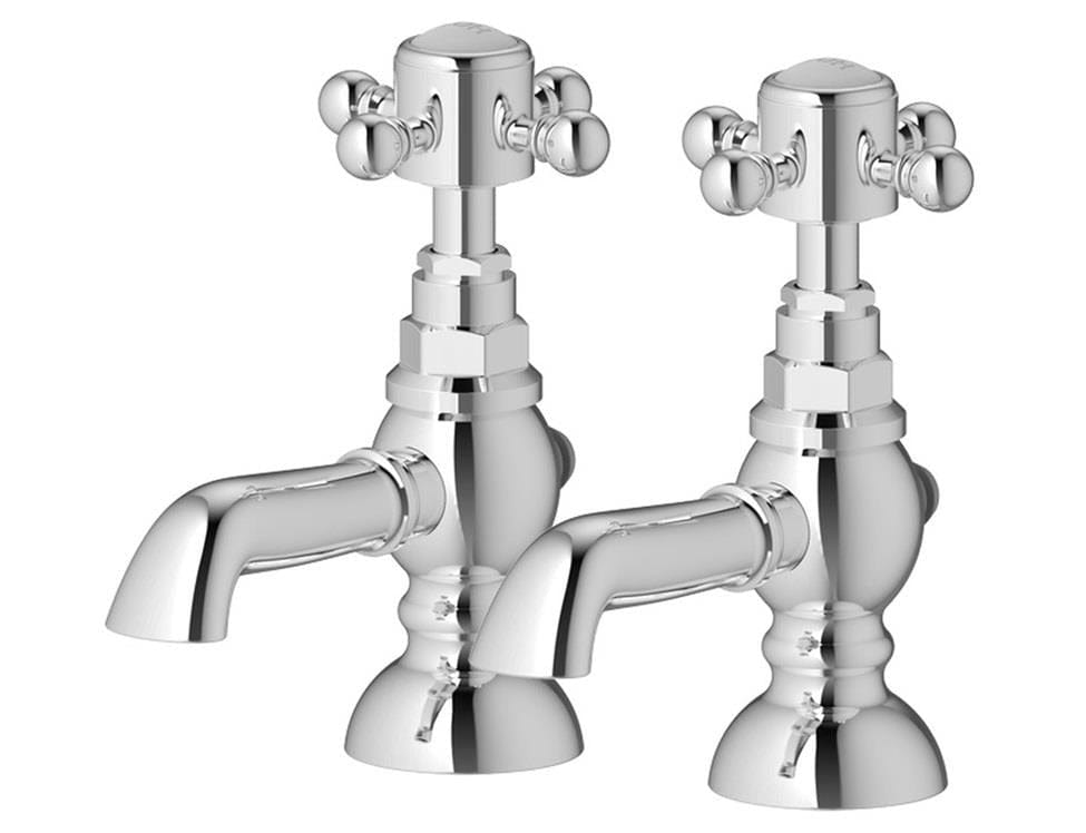 Aqaurius Pillar Bath Tap Aquarius Chic Bath Pillar Taps (Pair)