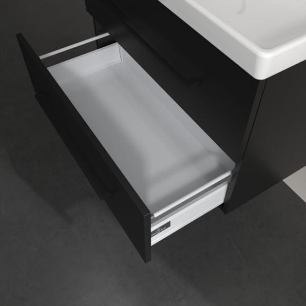 Villeroy & Boch Wall Mounted Vanity Unit Villeroy & Boch Avento Wall Hung Vanity Unit 780mm Two Drawers with Basin