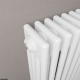 Eastbrook Rivassa Traditional 4 Column Radiator in Gloss White
