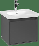 Villeroy & Boch Wall Mounted Vanity Unit Villeroy & Boch Skyla Wall Mounted 500mm One Drawer Vanity Unit with Basin
