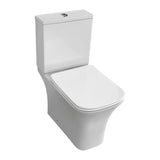 Eastbrook Close Coupled Toilet Eastbrook Beddington Rimless Close Coupled Toilet with Eco Vortex Flush and Soft Close Seat