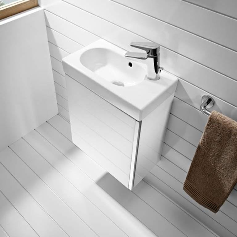 Roca Cloakroom Vanity Unit Roca Mini 450mm Wall Mounted Cloakroom Vanity Unit with Basin