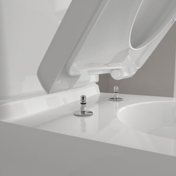 Villeroy & Boch Close Coupled Toilet Villeroy & Boch O.novo Comfort Height Close Coupled Toilet with Soft Close Seat