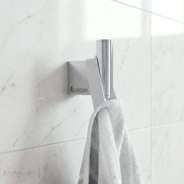Smedbo Robe Hook Smedbo Air Towel Hook in Chrome