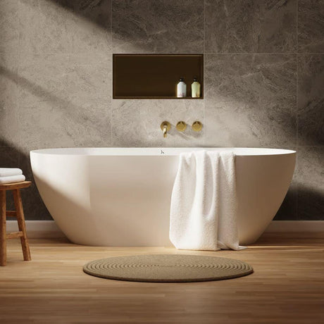 Crosswater Modern Freestanding Bath Matt White / 1700 x 800mm Crosswater MPRO Freestanding Bath