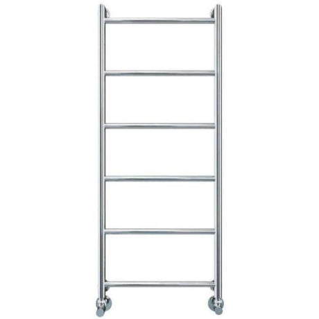 Vogue Ladder Rail 1250 x 500 / Central Heating Vogue Vivid Straight Heated Towel Rail in Chrome