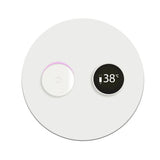 TED Concealed Shower Valve Matt White TED Togo 2/3 Outlet Digital Shower Valve with Large Round Plate