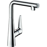 Hansgrohe Kitchen Tap Hansgrohe Talis Select M51 Single Lever Kitchen Mixer Tap 300 in Chrome