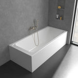Villeroy & Boch Bath Shower Mixer Villeroy & Boch Architectura Square Wall Mounted Bath and Shower Mixer Tap