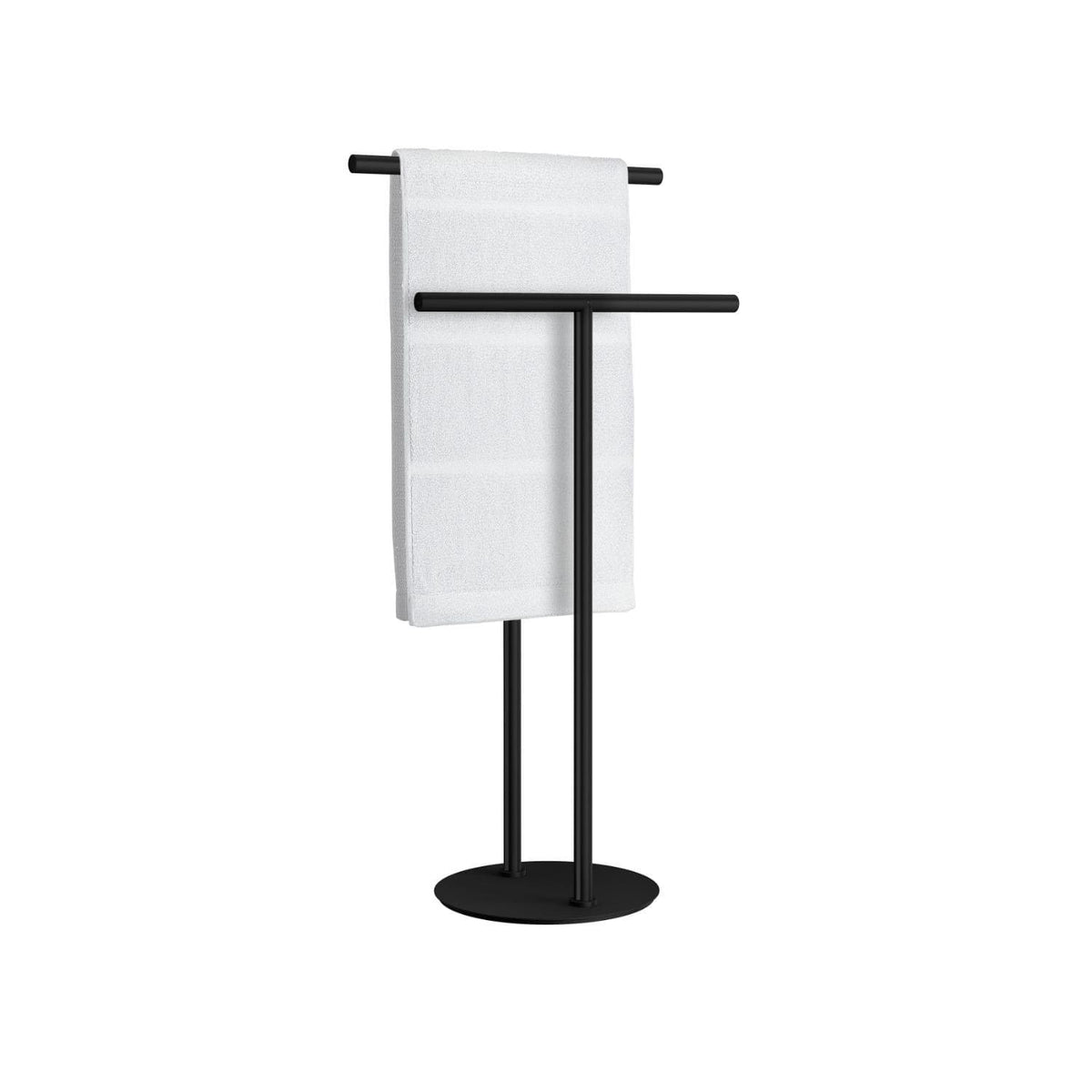 Smedbo Towel Rails and Rings Smedbo Outline Freestanding Double Towel Rail