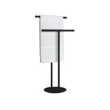 Smedbo Towel Rails and Rings Smedbo Outline Freestanding Double Towel Rail