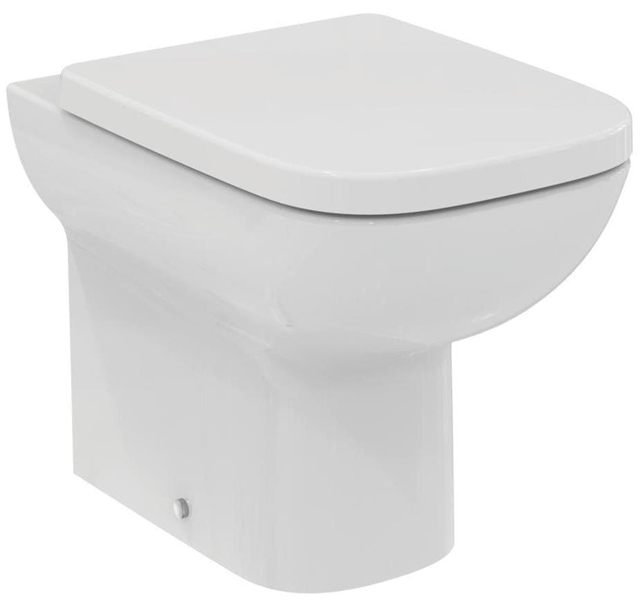 Ideal Standard Back to Wall Toilet Ideal Standard i.life A Back to Wall Rimless Toilet with Soft Close Seat