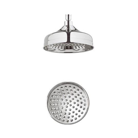 Crosswater Fixed Shower Head Crosswater Belgravia 200mm Round Fixed Shower Head in Chrome