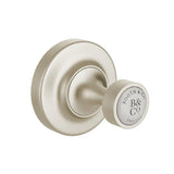 Vado Robe Hook Brushed Nickel Booth & Co. Axbridge Robe Hook
