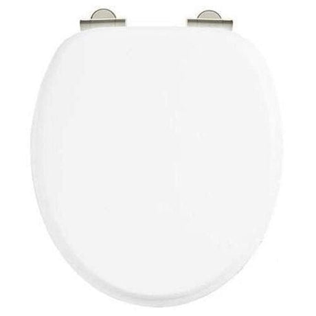 Burlington Toilet Seat Burlington Carbamide Soft Close Toilet Seat in White