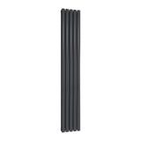 Reina Panel Radiator 1800 x 295mm / Anthracite Reina Neva Vertical Double Panel Central Heating Radiator