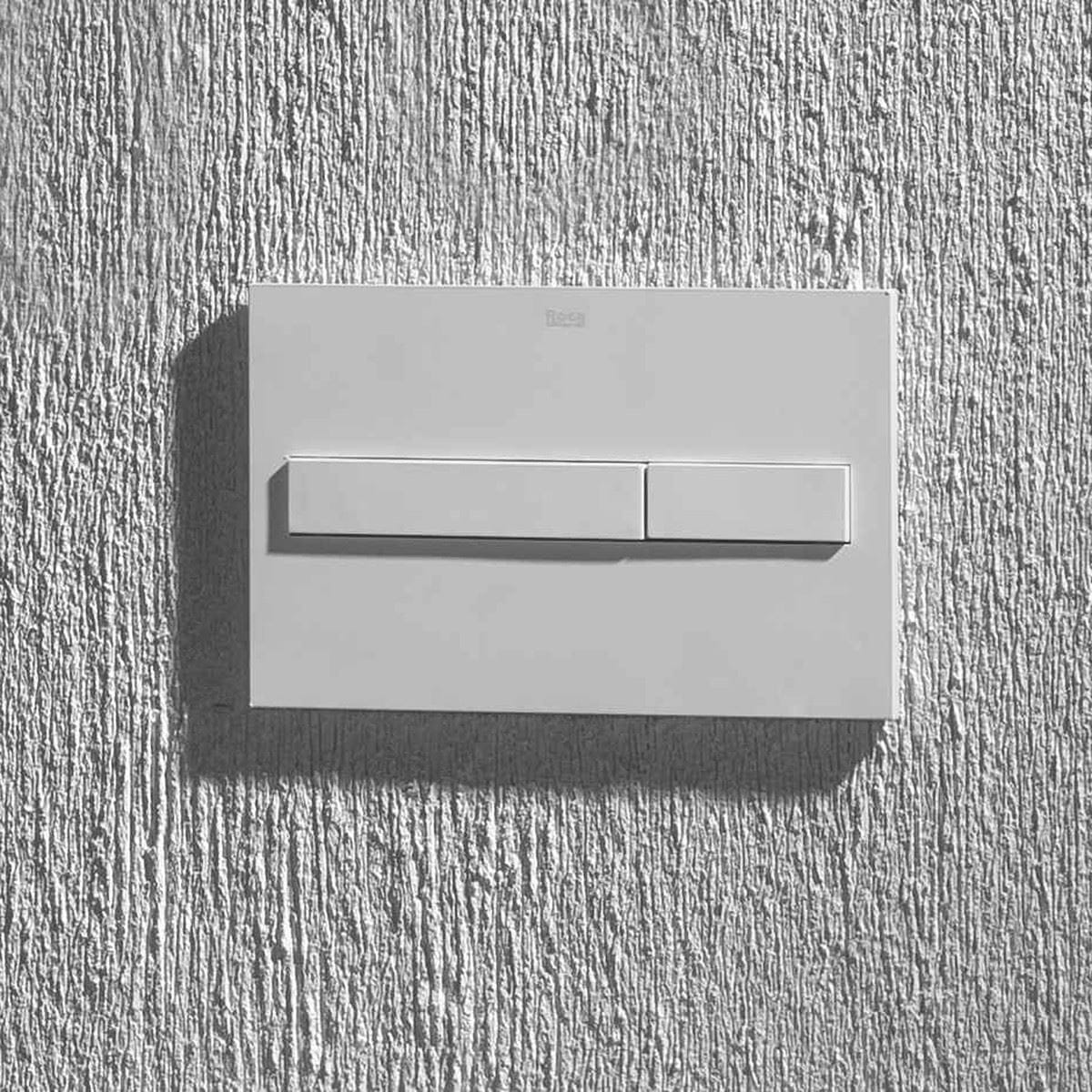 Roca Flush Plate Roca Duplo One PL7 Flush Plate with Square Buttons
