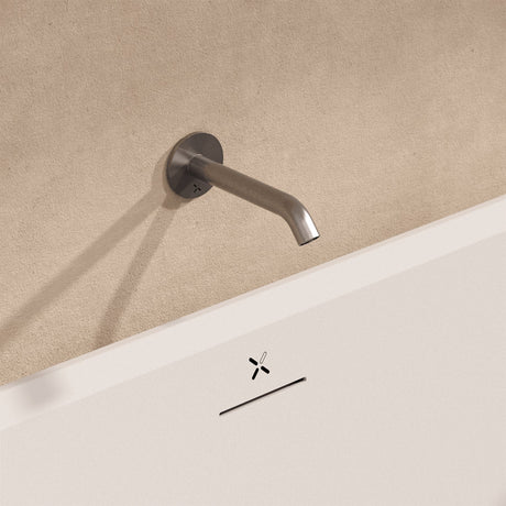 Crosswater Bath Spout Stainless Steel Crosswater 3ONE6 Bath Spout