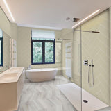 Multipanel Click Flooring Multipanel Click Drop 2.29M² Interlocking Geometric Vinyl Chevron Flooring - Prespa