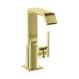 VitrA Mono Basin Tap Soft Gold VitrA Suit Basin Mixer Tap with Side Lever