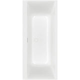 Villeroy & Boch Double Ended Bath Villeroy & Boch Subway 3.0 Double Ended Quaryl Bath with SilentFlow