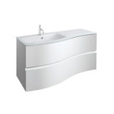 Crosswater Wall Mounted Vanity Unit Crosswater Svelte Wall Hung Vanity Unit with Basin