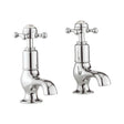 Crosswater Cloakroom Tap Chrome Crosswater Belgravia Crosshead Cloakroom Basin Taps (Pair)