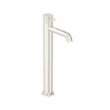 Saneux Tall Basin Tap Brushed Nickel / Fluted Saneux Cos Tall Deck Mounted Basin Mixer Tap