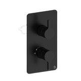 Britton Concealed Shower Valve Britton Hoxton 2.0 1 Outlet, 2 Handle Concealed Thermostatic Shower Valve