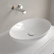 Villeroy & Boch Countertop Basin 560 x 380mm Villeroy & Boch Loop & Friends Oval Countertop Basin in White Alpin