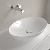 Villeroy & Boch Countertop Basin 560 x 380mm Villeroy & Boch Loop & Friends Oval Countertop Basin in White Alpin