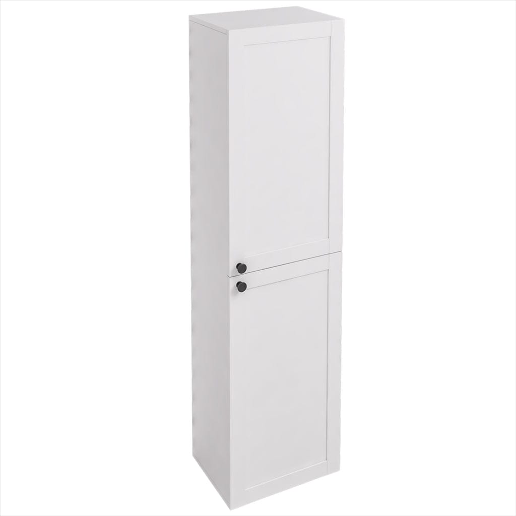 Eastbrook Storage Unit Matt White Eastbrook Hardwick Traditional  1500mm Tall Wall Hung Unit