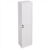 Eastbrook Storage Unit Matt White Eastbrook Hardwick Traditional  1500mm Tall Wall Hung Unit