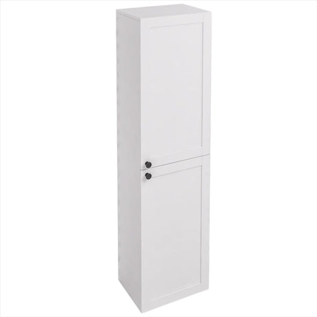 Eastbrook Storage Unit Matt White Eastbrook Hardwick Traditional  1500mm Tall Wall Hung Unit