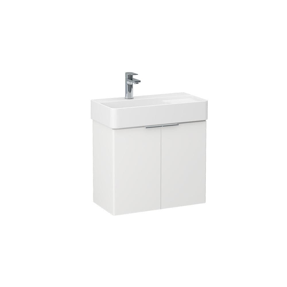 Imex Wall Mounted Vanity Unit Imex Blade Wall Mounted 600mm Double Door Vanity Unit with Basin