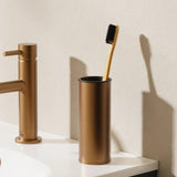 Crosswater Toothbrush Holder Brushed Bronze Crosswater MPRO Freestanding Tumbler