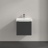 Villeroy & Boch Wall Mounted Vanity Unit Villeroy & Boch Architectura Wall Hung Vanity Unit 500mm One Drawer with Basin