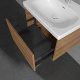 Villeroy & Boch Wall Mounted Vanity Unit Villeroy & Boch Skyla Wall Mounted 600mm One Drawer Vanity Unit with Basin