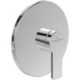 Villeroy and Boch Concealed Shower Valve Villeroy & Boch Architectura Single Outlet Trim Set in Chrome