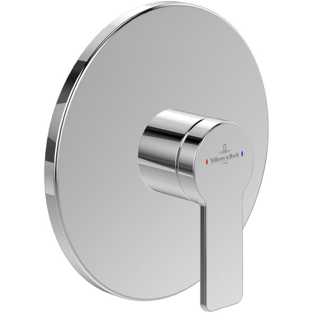 Villeroy and Boch Concealed Shower Valve Villeroy & Boch Architectura Single Outlet Trim Set in Chrome