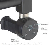 Crosswater Ladder Rail Crosswater MPRO Designer Vertical Towel Radiator in Brushed Brass