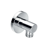 Imex Shower Brackets and Outlets Chrome Imex Round Wall Outlet Elbow