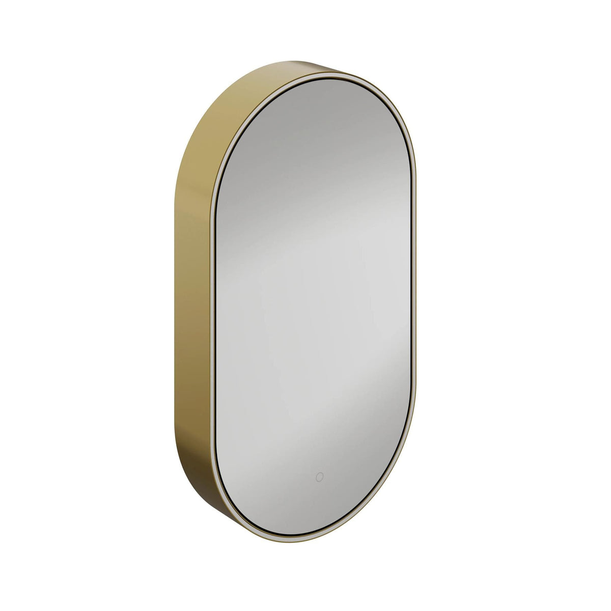hib. Mirrored Cabinet hib. Romana Pill LED Illuminated Mirror Cabinet