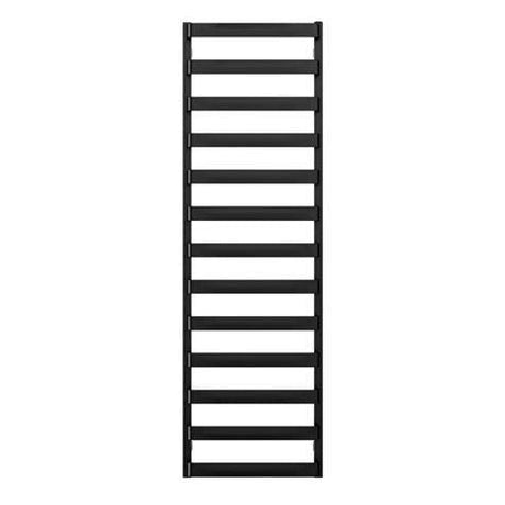 Crosswater Designer Towel Radiator 1630 x 500 / Dual Fuel Crosswater Air Designer Towel Radiator in Metallic Black