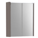 Imex Mirrored Cabinet Imex Suburb Double Door Mirror Cabinet - 500mm Wide - Matt Ash