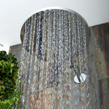 Vado Concealed Shower Set Vado Celsius 2 Outlet, 2 Handle Thermostatic Shower Set with Shower Head and Pencil Handset in Polished Chrome