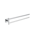 Villeroy & Boch Towel Rails and Rings Chrome Villeroy & Boch Elements Tender Double Arm Towel Holder